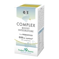 GSE COMPLEX BOOST 60 Compresse Integratore Alimentare Adatto Ai Vegani