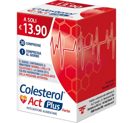 COLESTEROL ACT PLUS FORTE30CPR