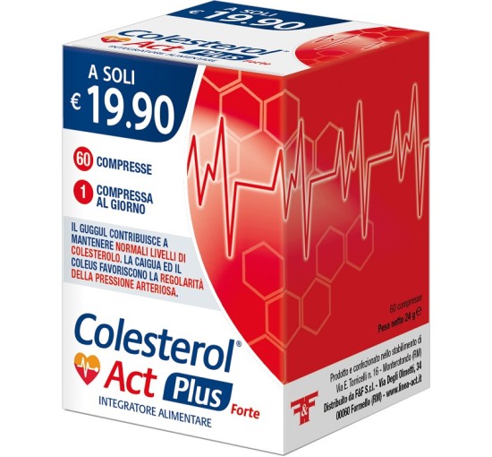 COLESTEROL ACT PLUS FORTE60CPR