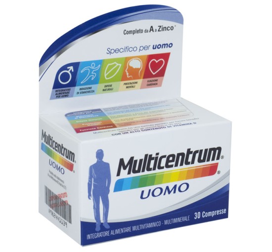 MULTICENTRUM UOMO 30CPR