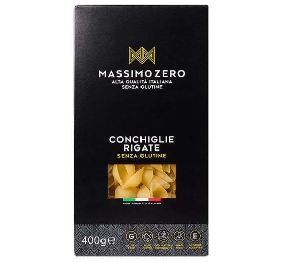 MASSIMO ZERO CONCHIGLIE RIGATE 400 G