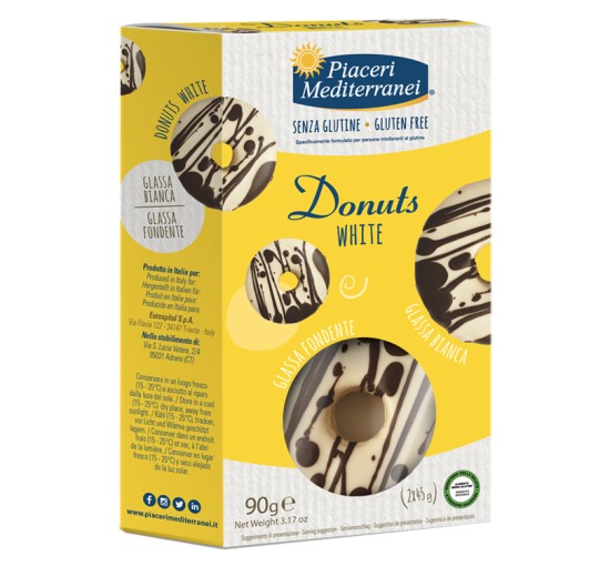 PIACERI MED.Donuts White 2x45g