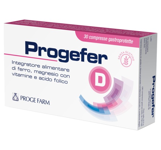 PROGEFER D 30CPR GASTROPROT