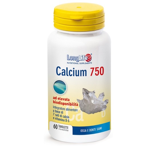 LONGLIFE CALCIUM 750mg 60 Tav.