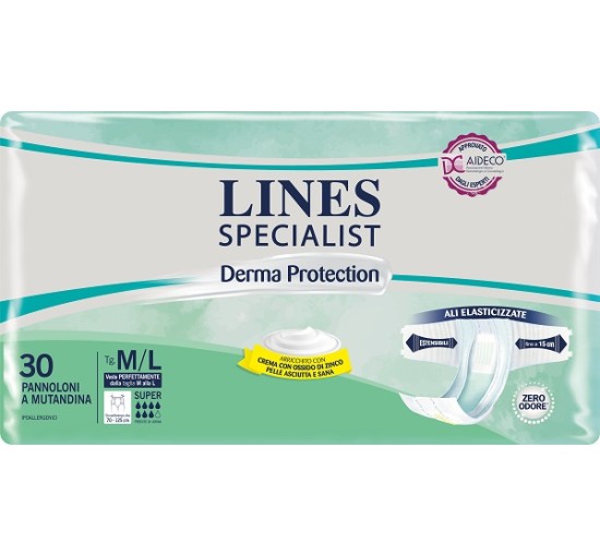 LINES SP DERM SUP PAN M/L 30PZ