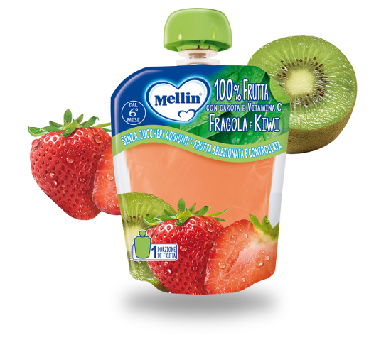 MELLIN Pouch Fragola-Kiwi 90g