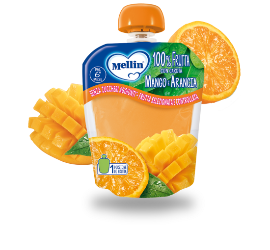 MELLIN Pouch Arancia-Mango 90g