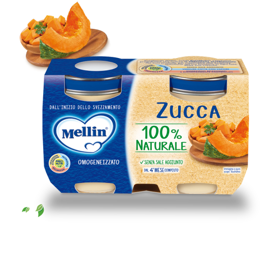 OMO MELLIN Zucca 2x125g