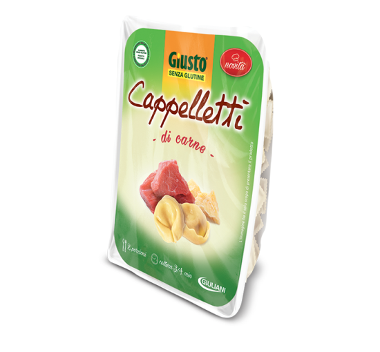 GIUSTO S/G Pasta Cappell.Carne