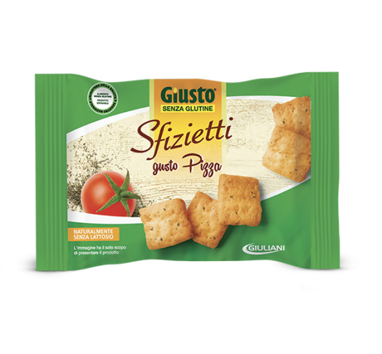 GIUSTO S/G SFIZIETTI PIZZA 40G