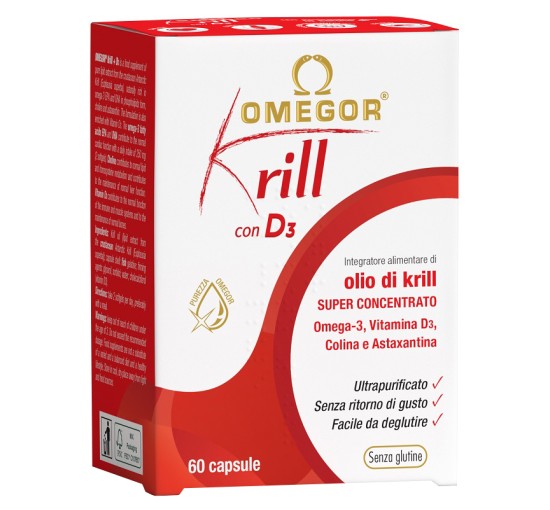 OMEGOR KRILL D3 60CPS