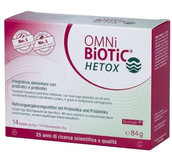 OMNI BIOTIC HETOX 14BUST