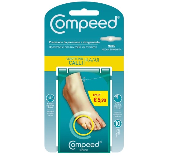 COMPEED CALLI MEDIO 10PZ PROMO