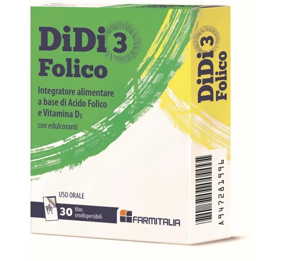 DIDI3 FOLICO 30FILM ORODISPERS