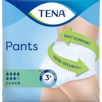 TENA PANTS SUPER L 10PZ