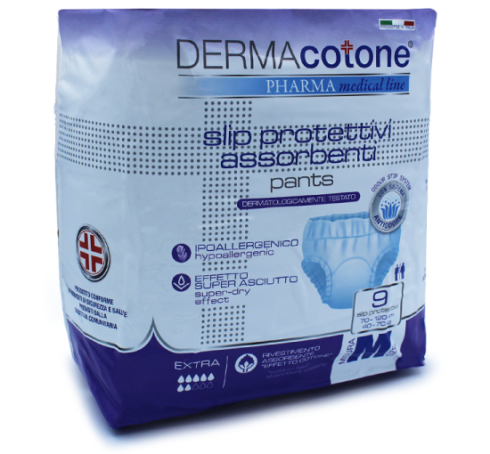 DERMACOTONE SLIP PROT ASS M 9P