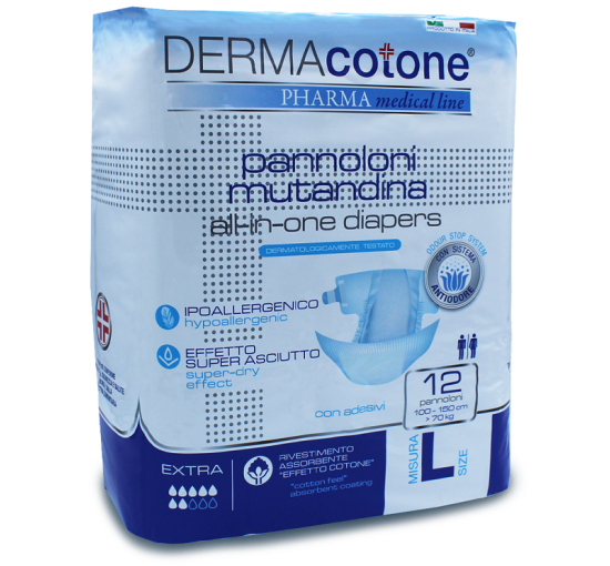 DERMACOTONE PANN MUT L 12PZ