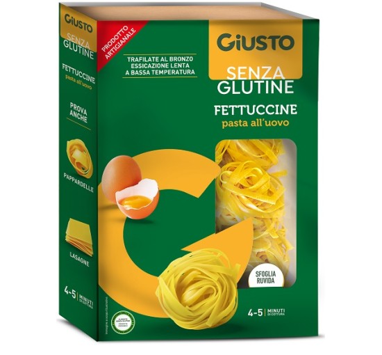 GIUSTO S/G FETTUCCINE UOVO250G