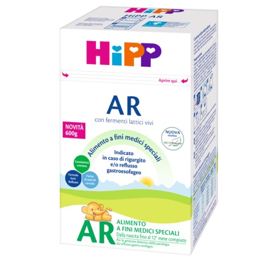 HIPP LATTE AR C/METAFOLINA600G