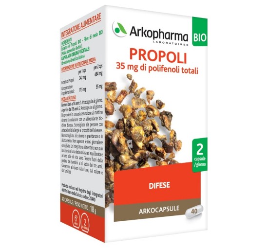 ARKOCAPSULE Propoli Bio 40 Cps