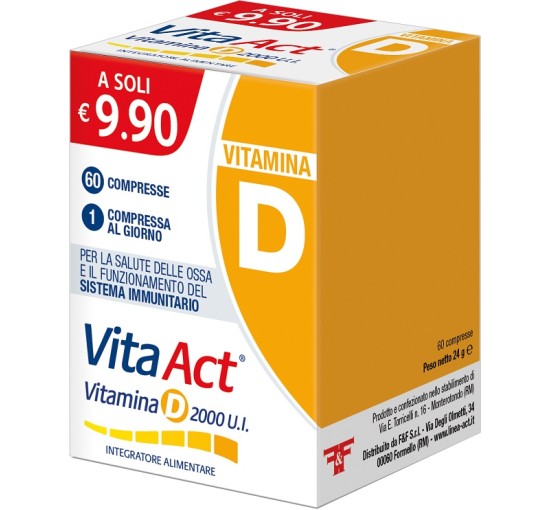 VITAMINA D ACT 2000UI 60CPR