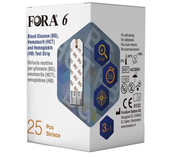 FORA*6 Strisce 3in1 25pz