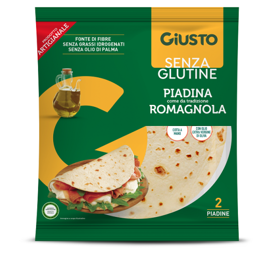 GIUSTO S/G PIADINA 220G