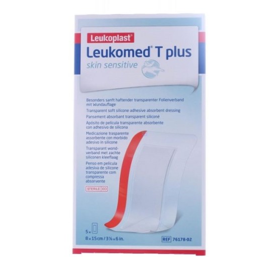 LEUKOMED T*Plus S&S 5Med.8x15