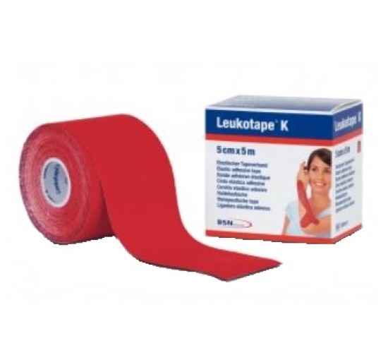 LEUKOTAPE K 5cmx5mt Rosso