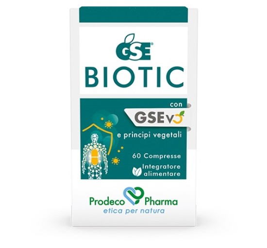 GSE BIOTIC 60 Compresse Integratore Alimentare A Base Di Estratti Vegetali Che Favorisce L’Equilibrio Fisiologico In Caso Di Fastidi Legati Alle Affezioni Stagionali