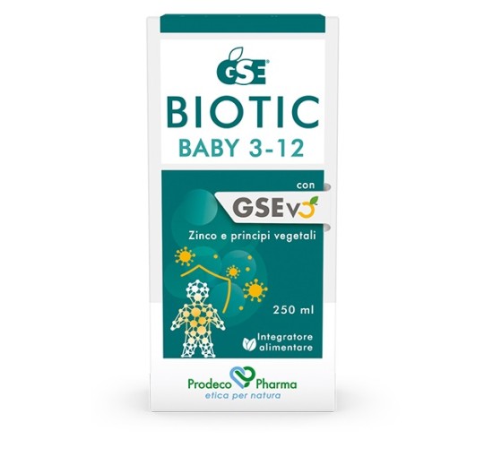 GSE BIOTIC BABY 3-12 250ML