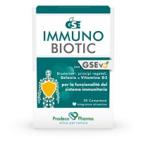 GSE IMMUNOBIOTIC 30 Compresse Integratore Alimentare Sostegno Funzione Immunitaria