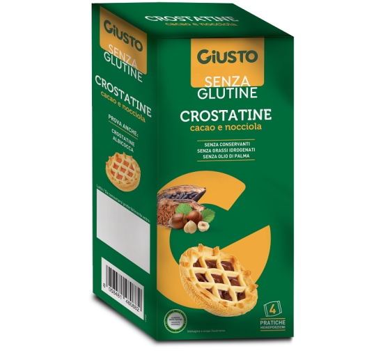 GIUSTO S/G CROSTATINA CACAO4PZ