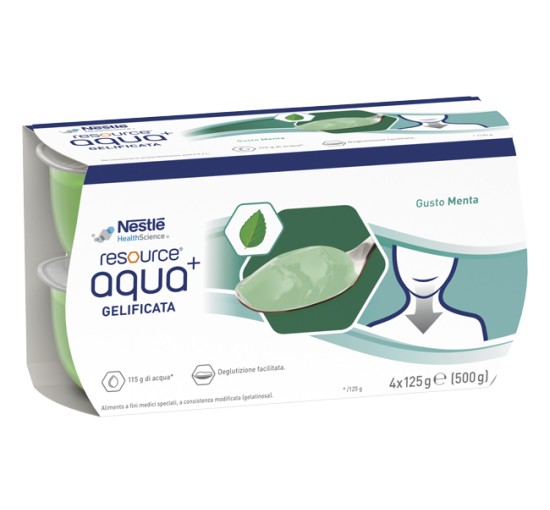 RESOURCE AquaGel Menta 4x125g