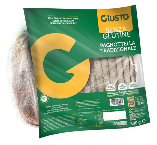 GIUSTO S/G PAGNOTTELLA 300G