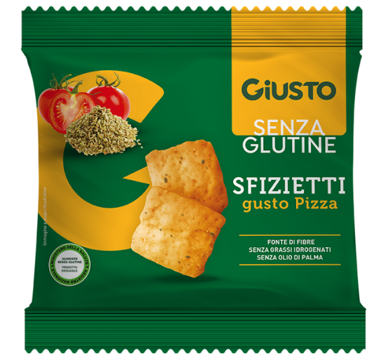 GIUSTO S/G SFIZIETTI PIZZA 40G