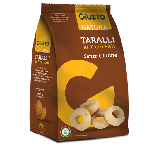 GIUSTO S/G TARALLI 7 CEREALI