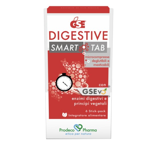 GSE DIGESTIVE SMART TAB 6STICK Integratore Alimentare Regolarità Gastrointestinale