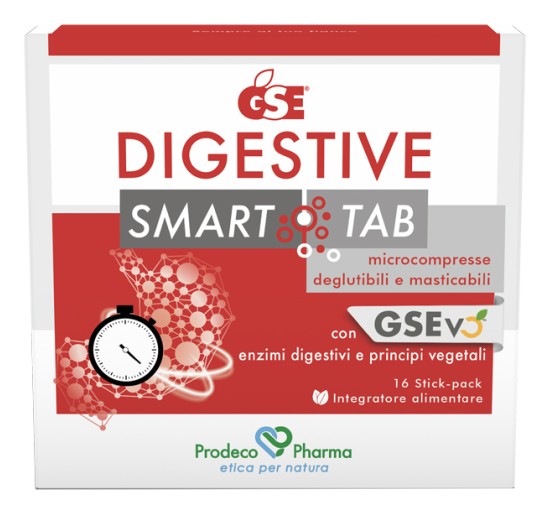 GSE DIGESTIVE SMART TAB 16 STICK Integratore Alimentare Motilità Gastrointestinale