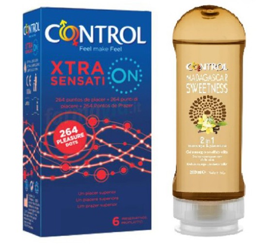 CONTROL KIT XTRA SENSATION GEL MADAGASCAR