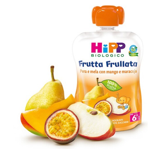 HIPP BIO FRUT FRU PER/ME/MA90G