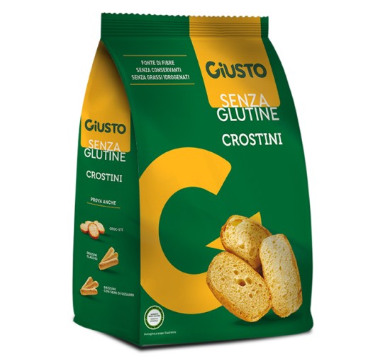 GIUSTO S/G CROSTINI 200G