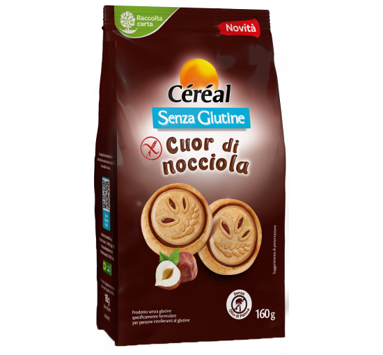 CEREAL SG CUOR DI NOCCIOLA160G