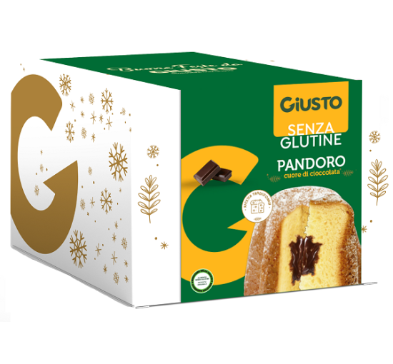 GIUSTO S/G PANDORO CUOR CACAO