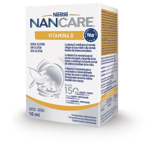 NANCARE VITAMINA D GOCCE 10ML