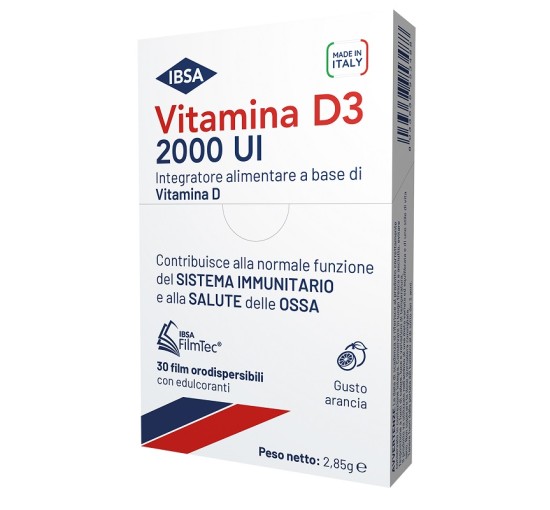 VITAMINA D3 IBSA 2000UI 30FILM