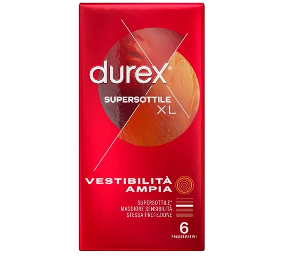 DUREX SUPERSOTTILE XL 6PZ