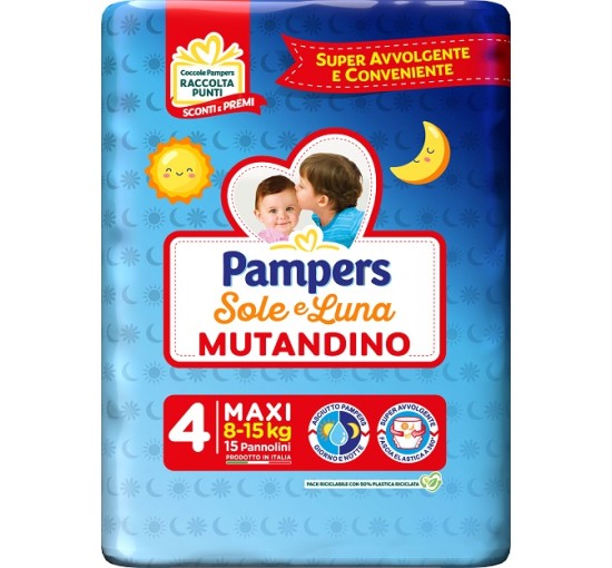 PAMPERS SL MUT MX 15PZ