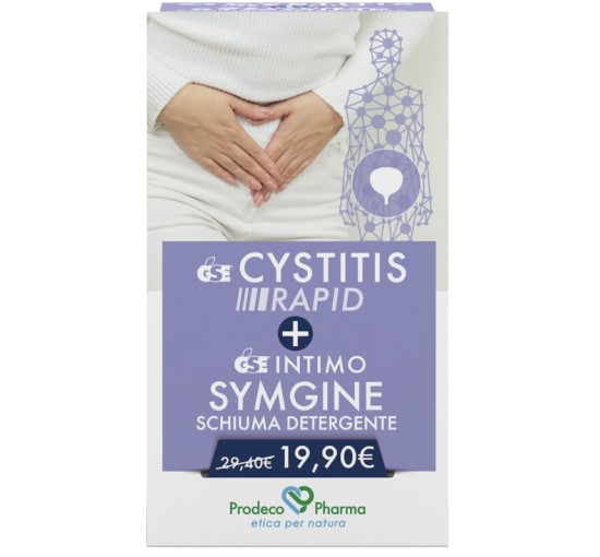 GSE CYSTITIS RAPID 30 COMPRESSE+SYMGINE Benessere Vie Urinarie