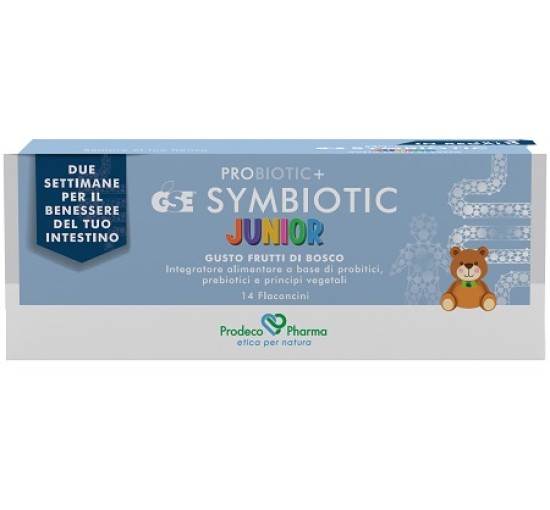 PROBIOTIC+ GSE SYMBIOTIC JUNIOR 14 FLACONCINI Integratore Alimentare Difesa Dell'Organismo